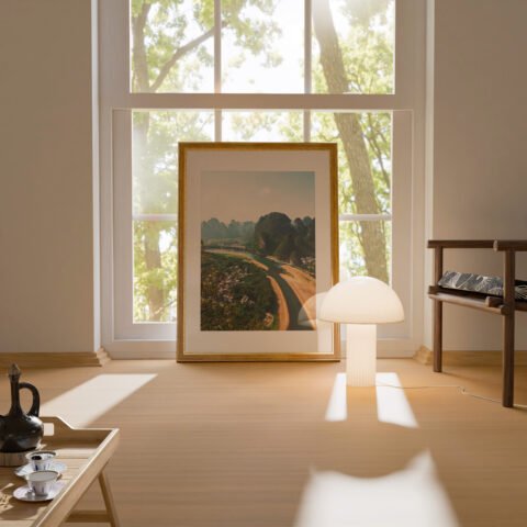 China's Guilin River Landscape Print