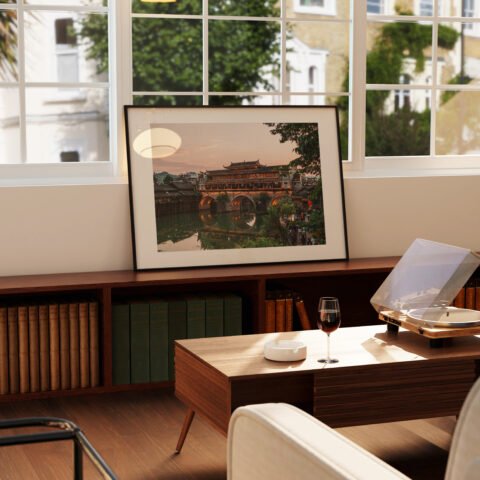 Hunan Fenghuang Ancient Town in China Print