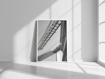 Germany's Modern Architecture Black & White Print