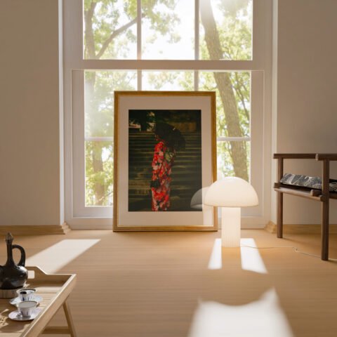 Mysterious Kimono Princess Print