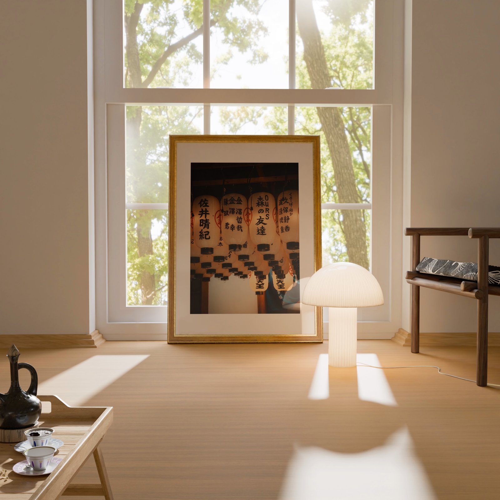 Japanese Traditional Lanterns Print - Image 3