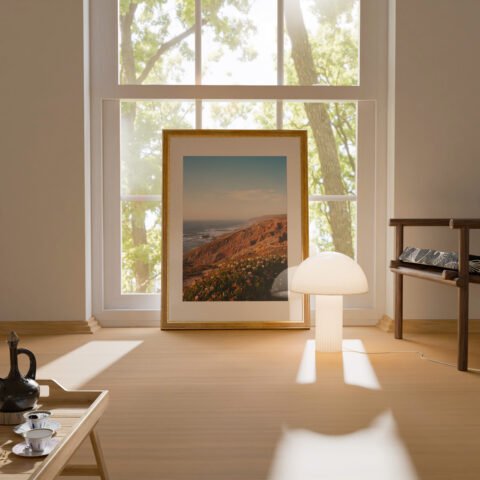 Portugal Coastline Sunset Print